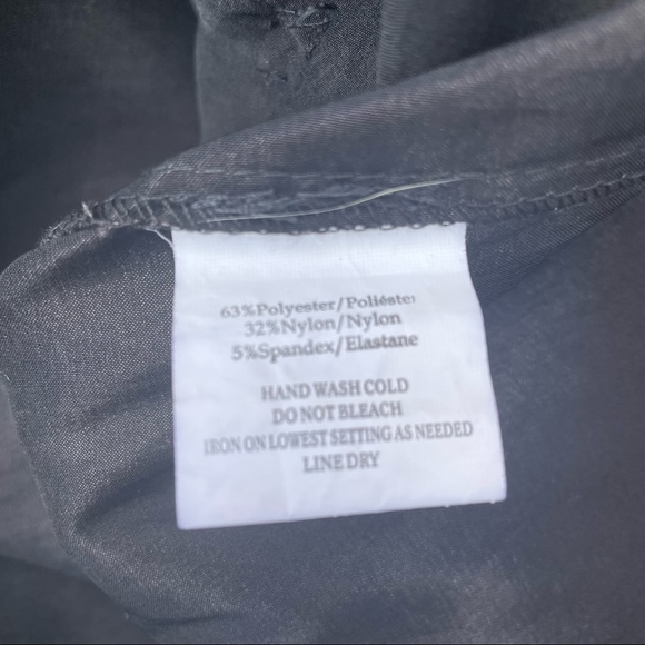 Romeo & Juliet Couture black satin cocktail dress with floral appliqué / NWOT - Picture 11 of 11